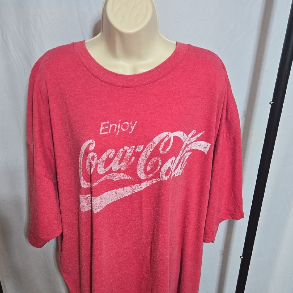 Coca-Cola Logo Tee in Bold Red